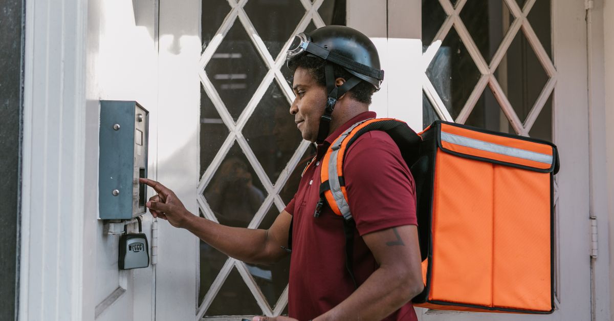 locksmith unlocking front door — Gary Pro Locksmith